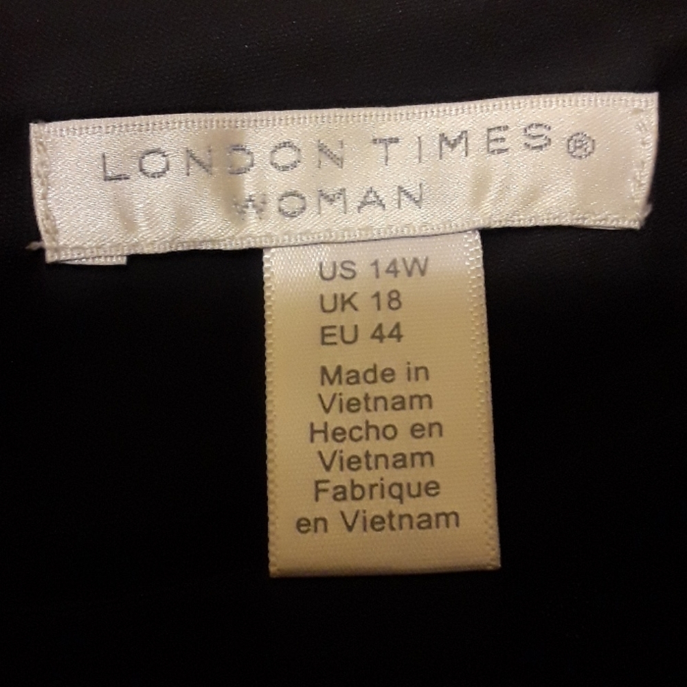 London Times women  evening dress